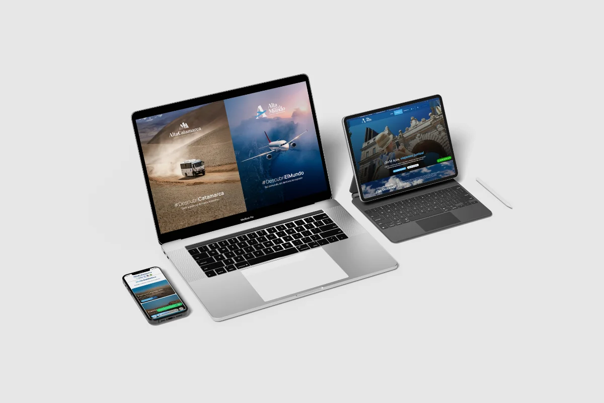 Sitio web desktop